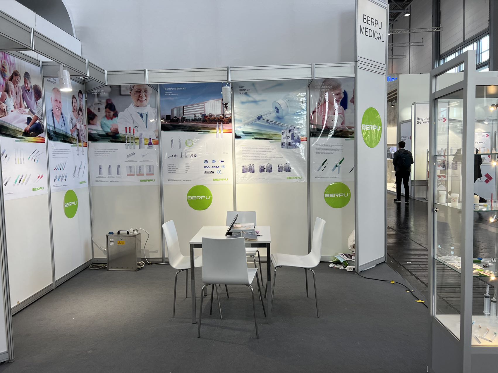 BERPU attended MEDICA and COMPAMED Medical Exhibitionon at the Düsseldorf Germany